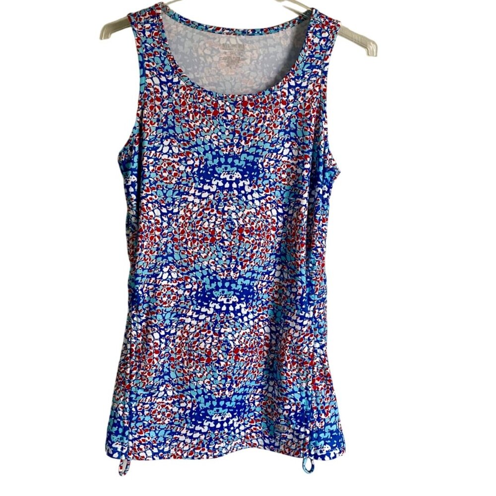 Reel Legends Reel-Tec Tank Side Ruched Detail Women's Size Small NEW